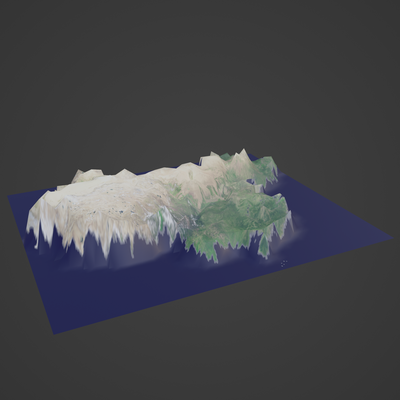 china map geographical terrain world earth city town topography cartography mountain island landscape satellite atlas nation country global 3d print model - Mito3D