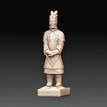 china warrior statue people character art high poly head printable model 3d print model - Mito3D