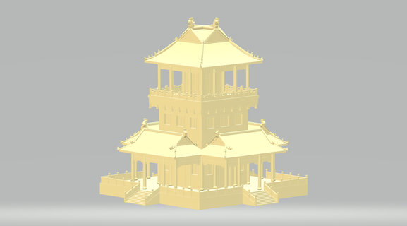 chinese ancient architecture element universe material 3d print model models blender japanese furniture pbr interior lowpoly game house exterior chines decoration buddha china architectural engineering 3d print model - Mito3D