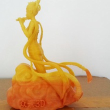 chinese ancient beauty god goddess moon art 3d print model - Mito3D