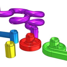chino bola de diapositivas juego didáctica juguete ni os niños 3d print model - Mito3D