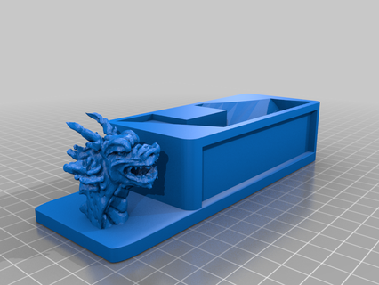 chinese dragon business card holder Tools 3d printing 3d print model - Mito3D