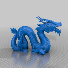 chinese dragon miniature art sculptures 3d print model - Mito3D