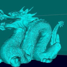 dragão chinês a arte criaturas estátua escultura pla miniatura medieval figura fdm fantasia masmorras e dragões dlp criatura china 3d print model - Mito3D