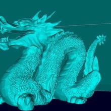 drago cinese art le creature statua la scultura pla in miniatura medievale figura fdm fantasia dungeons dragons dlp creatura cina 3d print model - Mito3D