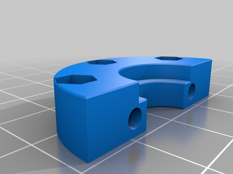 Çince e3d klon dirsek Rostock delta Çin Hotend 3d yazıcı ekstrüderler 3D print model - Mito3D