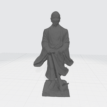 chinese farmer 3d model print buddha sculpture statue meditation buddhism printable deity god religion 3dsmax zbrush abstract art scripts modelling miniatures figurines sculptures 3d print model - Mito3D