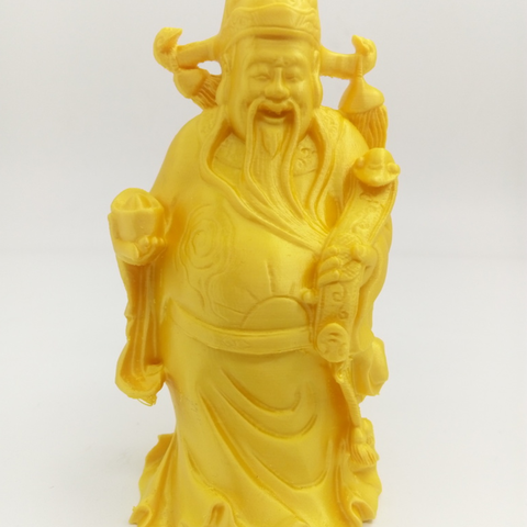 chinois, dieu de la richesse l'art 3D print model - Mito3D