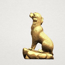 oroscopo cinese 11 dog various 3d print house human people characters miniatures figurines statue sculpture zodiac zoo animal 3d print model - Mito3D