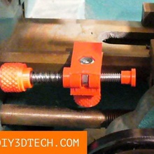 chinese mini-lathe carriage end-stop tool 7x10 lathe minilathe mini machine tools 3d print model - Mito3D