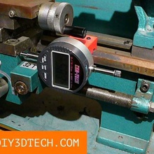 chinese mini-lathe z x axis dro tool 7x10 lathe dial indicator digital read out dro harborfreight harbor freight harbor freight tools harbor frieght lathe mini-lathe minilathe mini lathe z dro machine tools