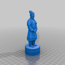 chinês temático xadrez conjunto peça peças estratégia 3d print model - Mito3D