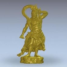chinese warrior art 3d print model - Mito3D