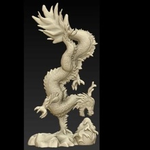 chiniese dragon art 3d print model - Mito3D