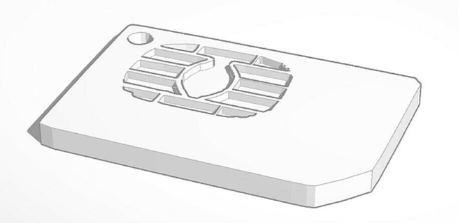 chip mobile cellular phone 3d print model - Mito3D