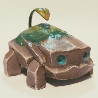 patata fritta leggende runeterra lega targon roccia animale domestico figura giocattolo lol malfite 3d print model - Mito3D