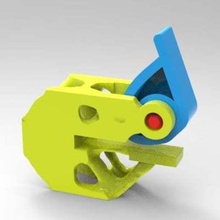 patata fritta clip morsetto generativo design forniture_familiari 3d print model - Mito3D