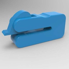patata fritta clip morsetto pip forniture_familiari 3d print model - Mito3D