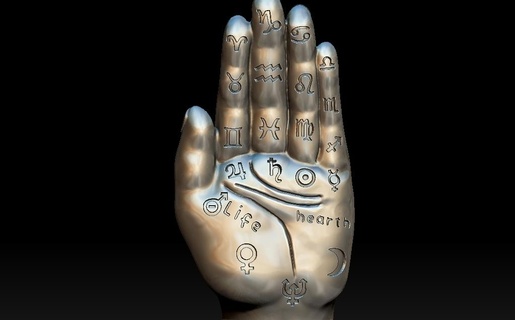 Romantik Hand Hand Romantik Hand putoelquelolea Mode 3d print model - Mito3D