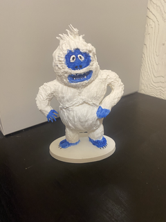 Navidad abominable monigote nieve Arte cultosxnavidad animal juguete decoración 3d print model - Mito3D