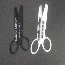 chisel key holder art scissor hairdresser keychain ring 3d print model - Mito3D