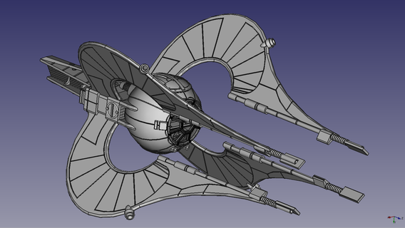 garra arte Corbata combatiente 375 cifras Kenner hasbro mattel mego repro estrella guerras guerra Galaxias 3d print model - Mito3D