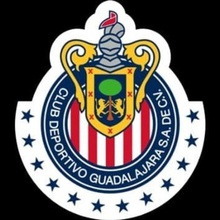 chivas guadalajara calcio squadra scudo logo 3d print model - Mito3D
