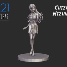 chizuru mizuhara 3d model rent girlfriend kanojo okarishimasu manga anime female 3d print model - Mito3D