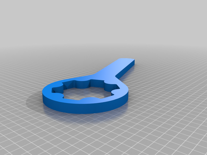 chlorinator wrench chlorine feeder pool hand tools 3d print model - Mito3D