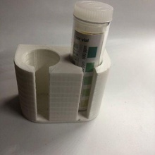 chlorine test strips holder tester restaurant hotel chef kitchen 3d print model - Mito3D