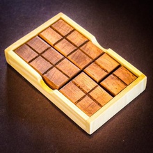 la barra de chocolate rompecabezas juego teaser cerebro mente bender bloque 3d print model - Mito3D