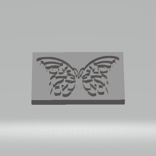 Schokolade Schmetterling-Form tpu home Schimmel 3D print model - Mito3D