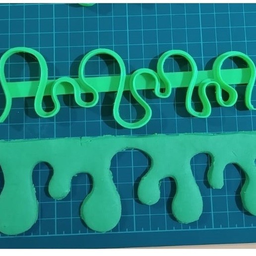 chocolate fondant Disparo tortas voladura gotas 3D print model - Mito3D