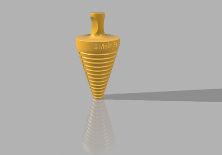cours plate forme cône carpe pêche outil bouillettes chodricone génie faucon 3d impression 3d print model - Mito3D