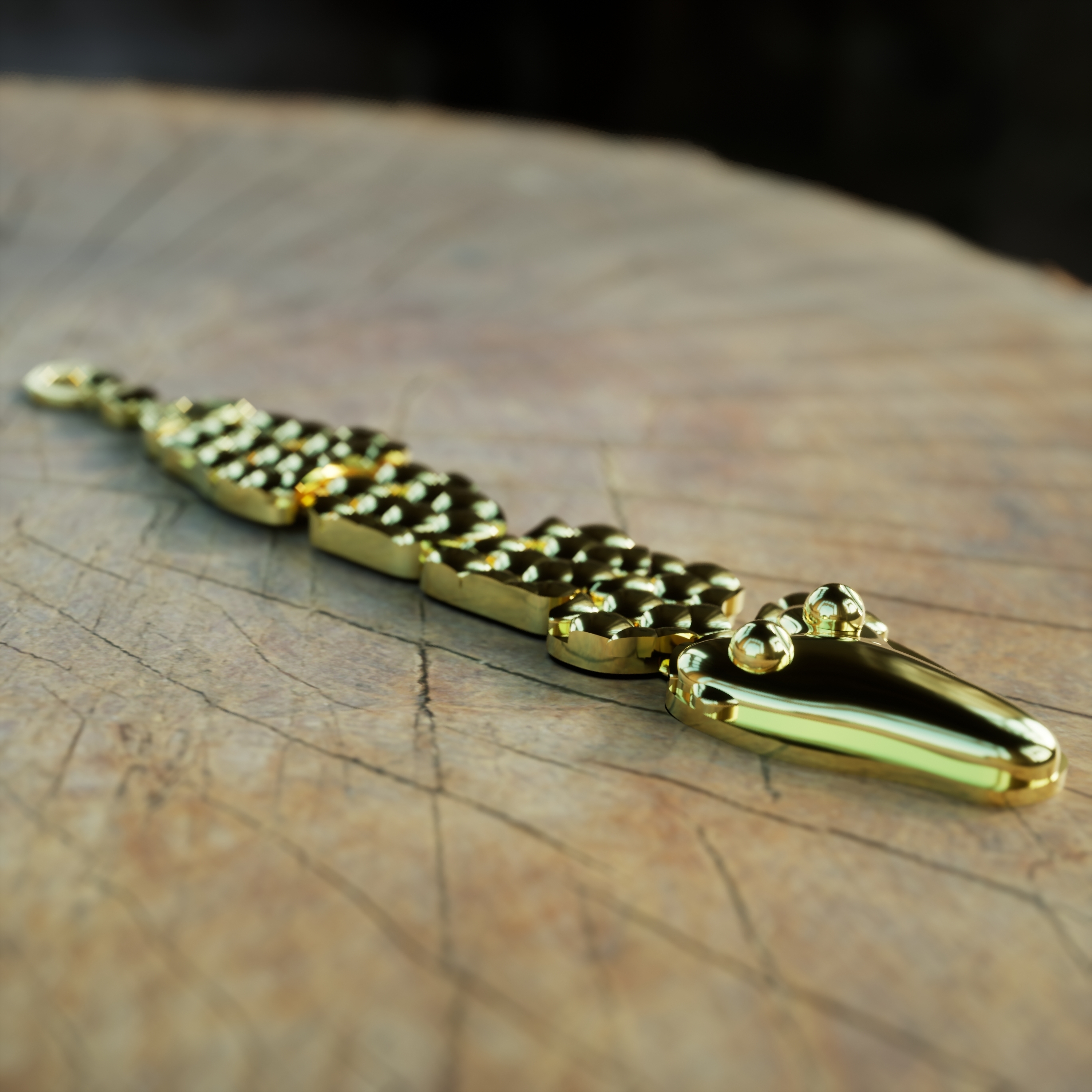 chonky snake earring keychain animalo jewelery animal jewels jewelsxcults sbake jewelry toy 3D print model - Mito3D
