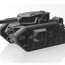 robusto tanque Krieg jogos pequeno 3d print model - Mito3D