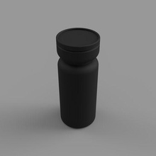 wählen 015b Zahnstocher Container Haushaltswaren Design Kunst Tasse Glas 3d print model - Mito3D