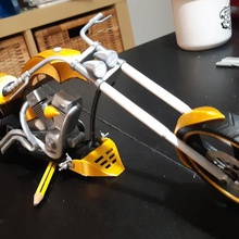 chopper verstopfen verschiedene Motorrad moto 3d print model - Mito3D