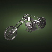 hachoir motocyclettes 3d print model - Mito3D