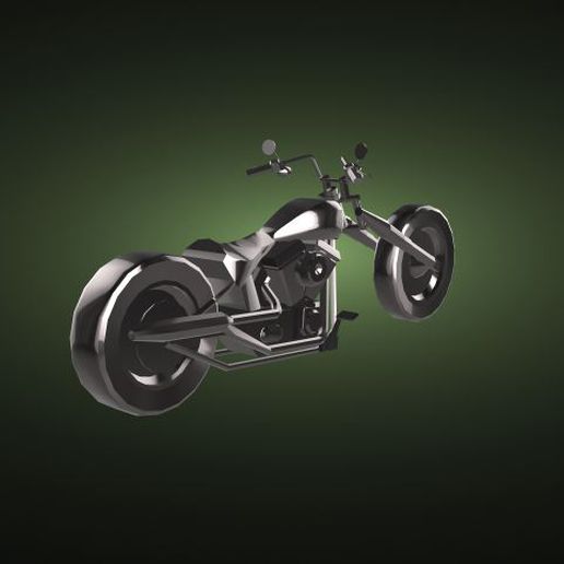 helikopter motosikletler 3D print model - Mito3D
