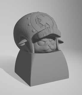 STL file CHOPPER ONE PIECE FIGURINE 👹・3D printable model to