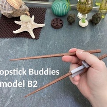 chopstick buddies buddie how to use chopsticks learning marcosticks model b b1 standard grip training 3d print model - Mito3D