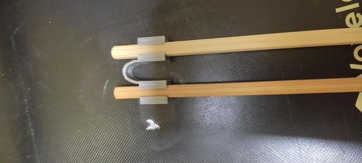 yemek çubukları cımbız ev Gıda 3d print model - Mito3D