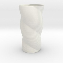 chord vase home tumbler flower 3d print model - Mito3D