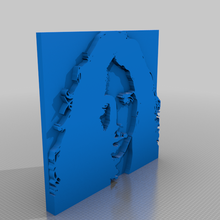 Chris cornell 3d immagine segni_loghi 3d print model - Mito3D