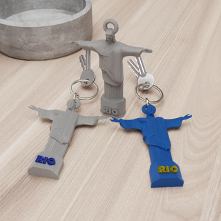 Christ Rédempteur porte clés Rio Janeiro 3d print model - Mito3D