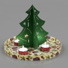 christmas-advent-tree home tree advent christmas 3d print model - Mito3D