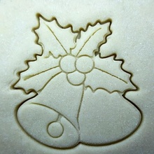 Natal Páscoa sinos biscoito cortador brinquedo biscoitos noel Natale Sino 3d print model - Mito3D