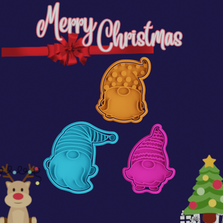 Natale 2023 numero 7 biscotto taglierina impostato 4 casa festività incontro cucina decorato biscotti santa claus renna decorazione albero nomi elfi i regali Pan zenzero cracker noccioline 3d print model - Mito3D
