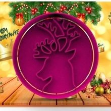 christmas 8cm  cutting molds cookies fondant cactus cakes moulds sharp christmas parties santa claus tree reindeer house snow celebration holidays holy cloister 3d print model - Mito3D
